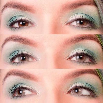 White colored contact lenses, coloured contact lenses, color contacts, circle lens.