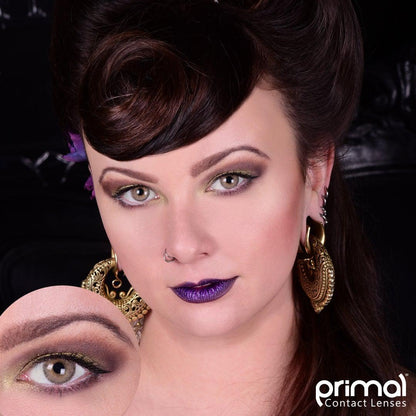 Brown colored contact lenses, coloured contact lenses, color contacts, circle lens.