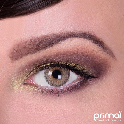 Brown colored contact lenses, coloured contact lenses, color contacts, circle lens.