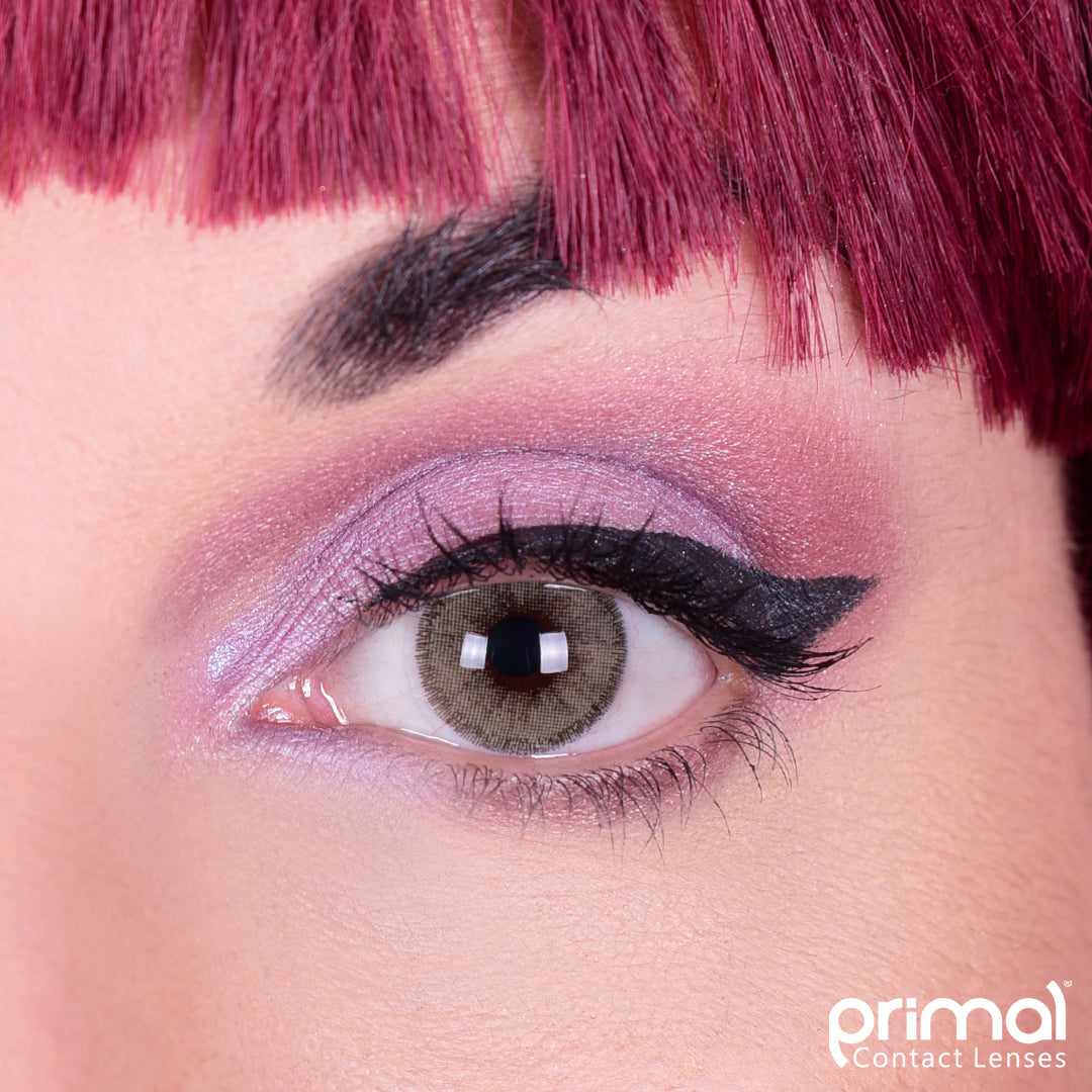 Brown colored contact lenses, coloured contact lenses, color contacts, circle lens.