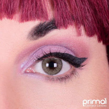 Brown colored contact lenses, coloured contact lenses, color contacts, circle lens.