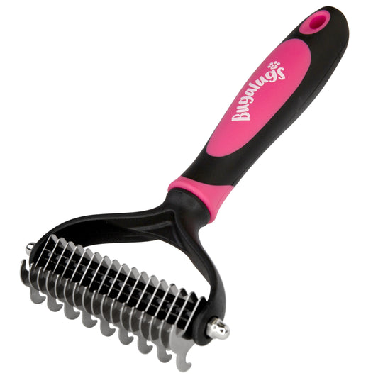 Bugalugs Pet Dematting Rake for Dogs & Cats
