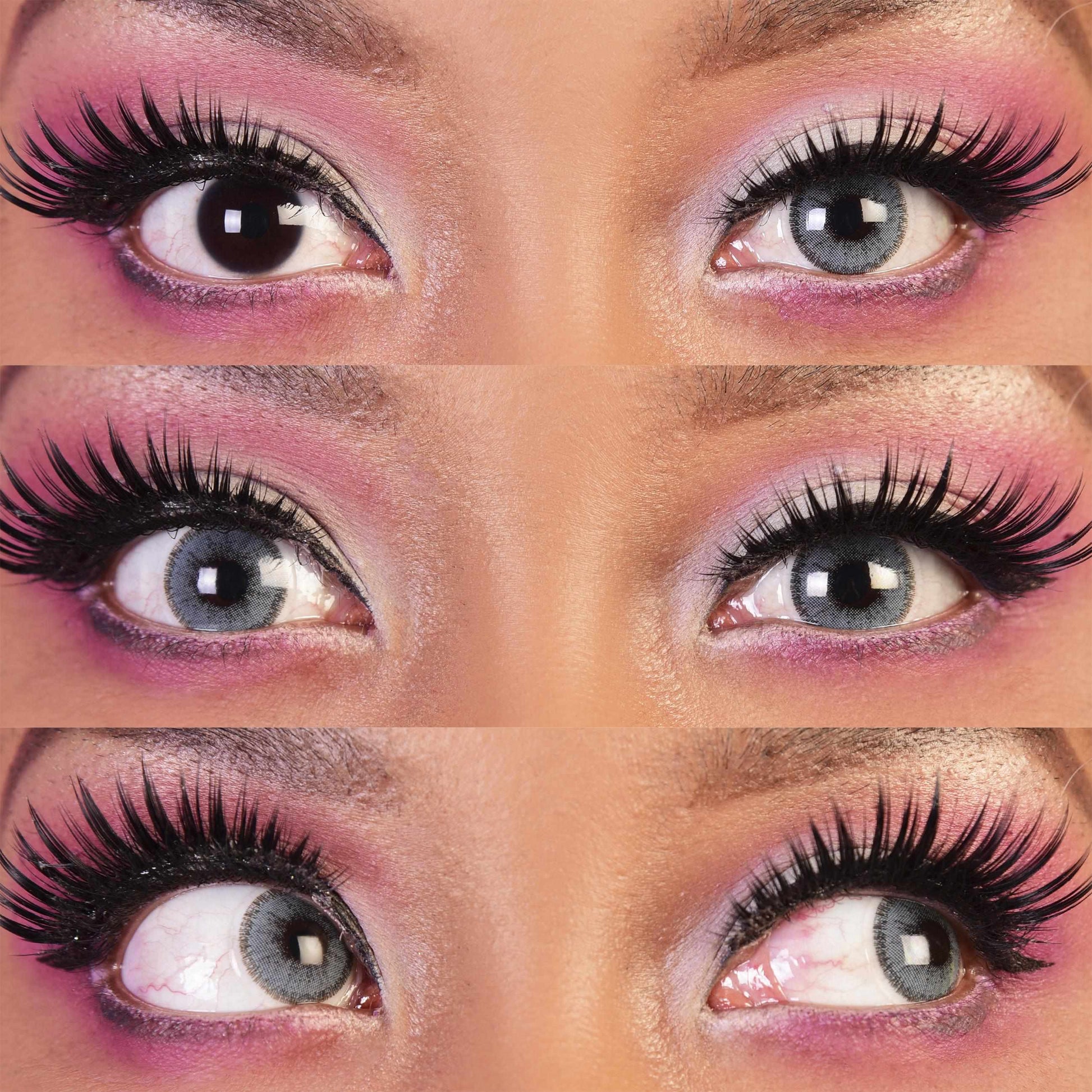 Grey Blue colored contact lenses, coloured contact lenses, color contacts, circle lens.