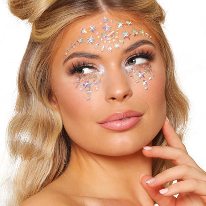 Glitter Me Up Face Jewels Starlight