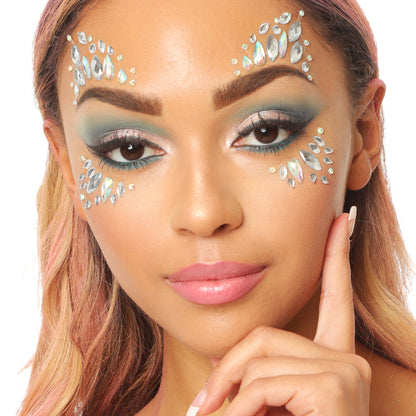 Glitter Me Up Face Jewels Angel Wings