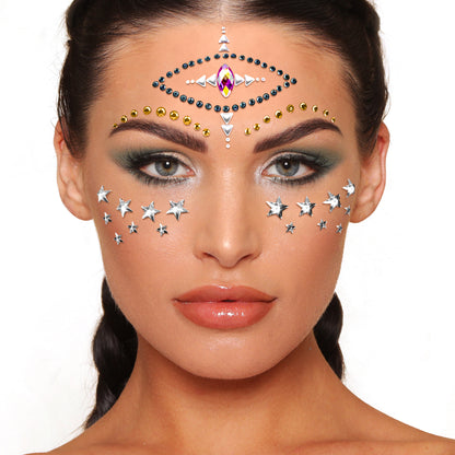 Glitter Me Up Face Jewels Fortune Teller