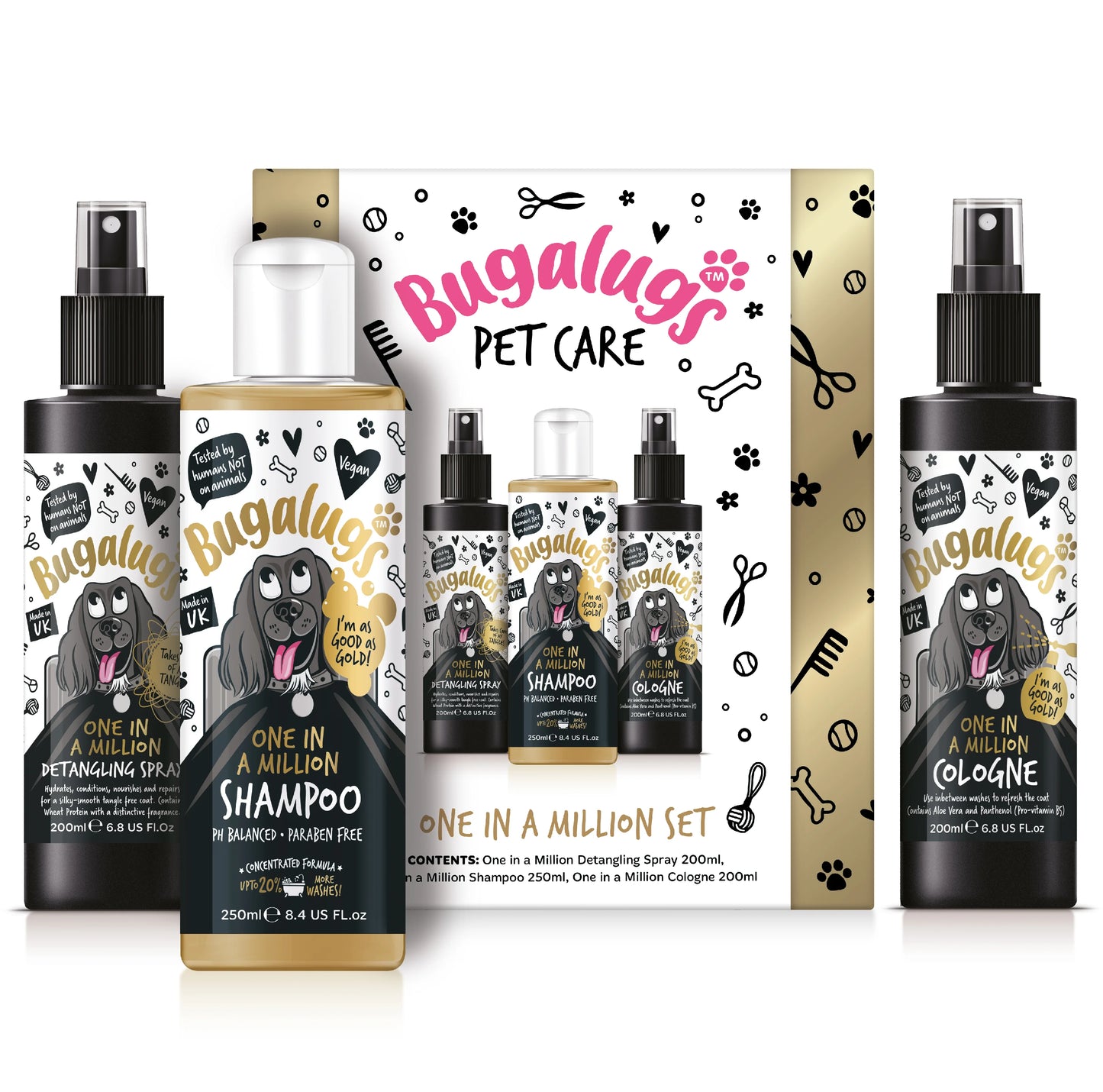 Bugalugs One in a Million Giftset (3 Pack)