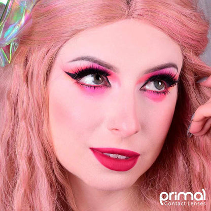 Green colored contact lenses, coloured contact lenses, color contacts, circle lens.