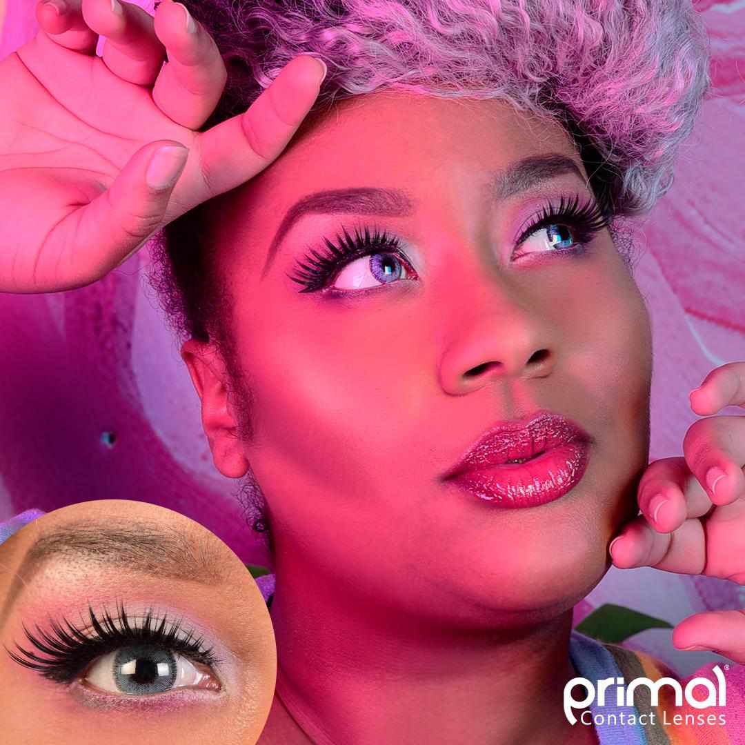 Grey Blue colored contact lenses, coloured contact lenses, color contacts, circle lens.