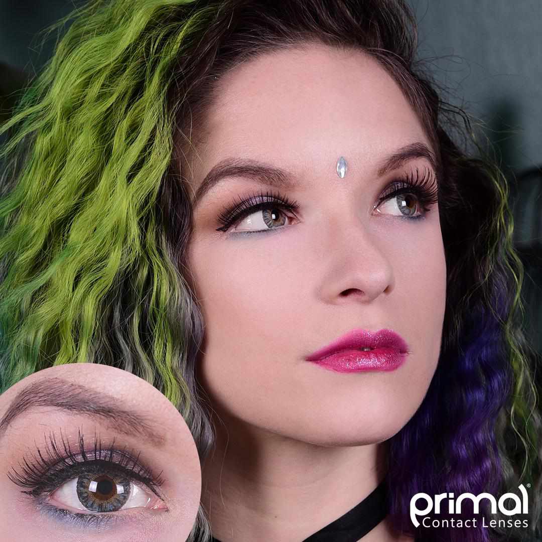 Blue colored contact lenses, coloured contact lenses, color contacts, circle lens.