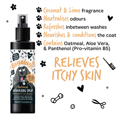 Bugalugs Oatmeal Deodorising Spray 200ml
