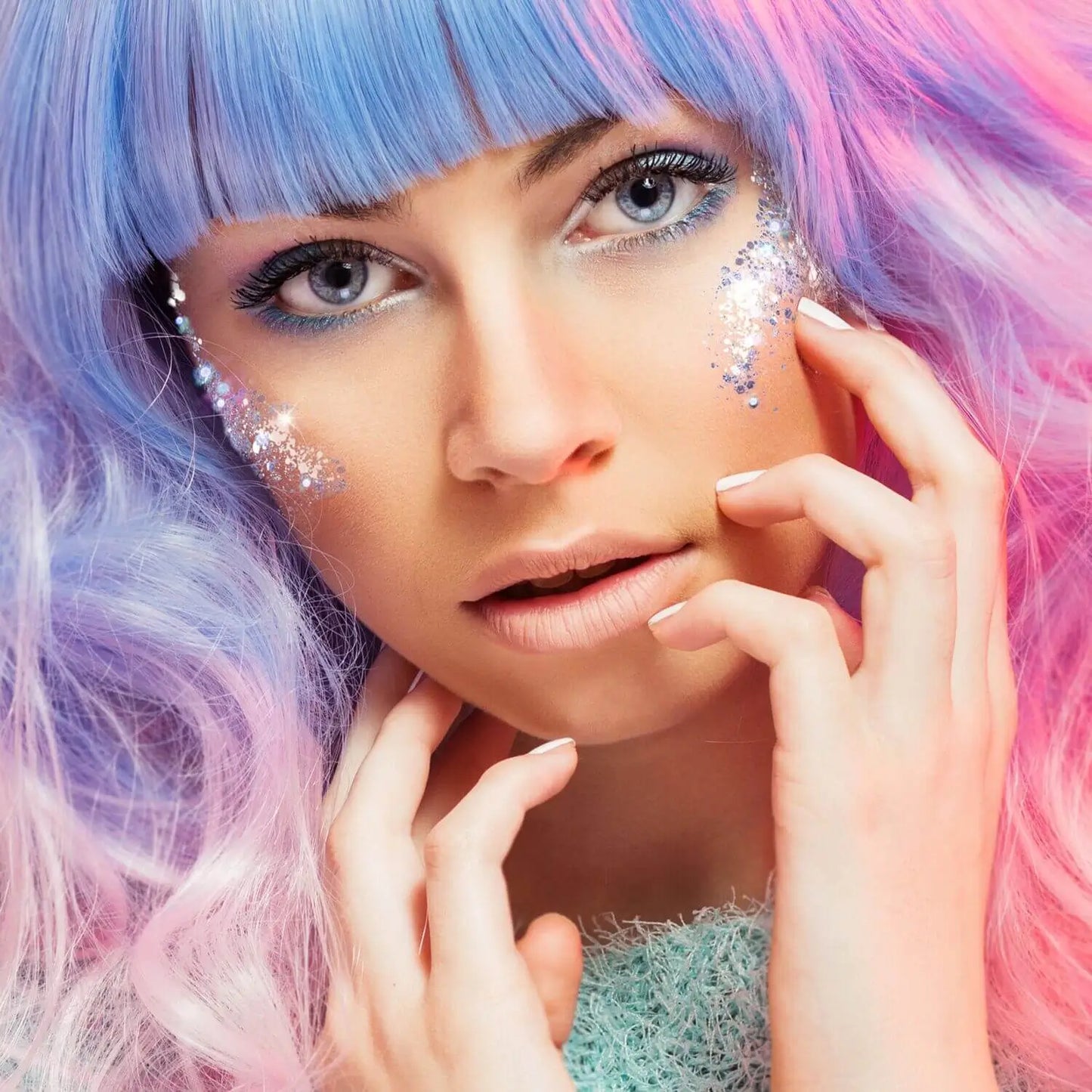 Glitter Me Up Iridescent Chunky Glitter Gel Unicorn Dreams 50ml