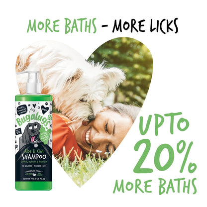 Bugalugs Soothing Aloe & Kiwi Shampoo 500ml