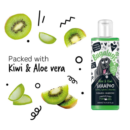 Bugalugs Soothing Aloe & Kiwi Shampoo 250ml