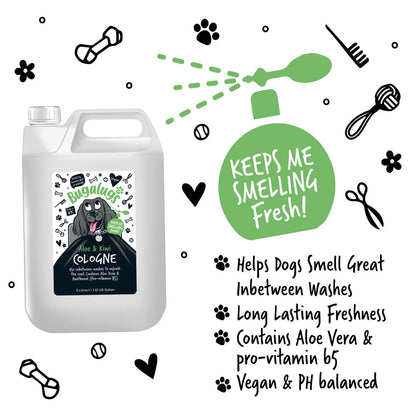 Bugalugs Aloe & Kiwi Dog Cologne 200ml