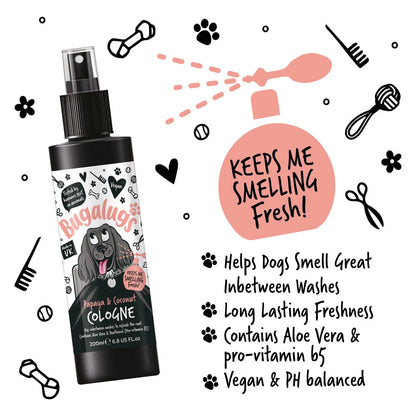 Bugalugs Papaya & Coconut Dog Cologne 200ml