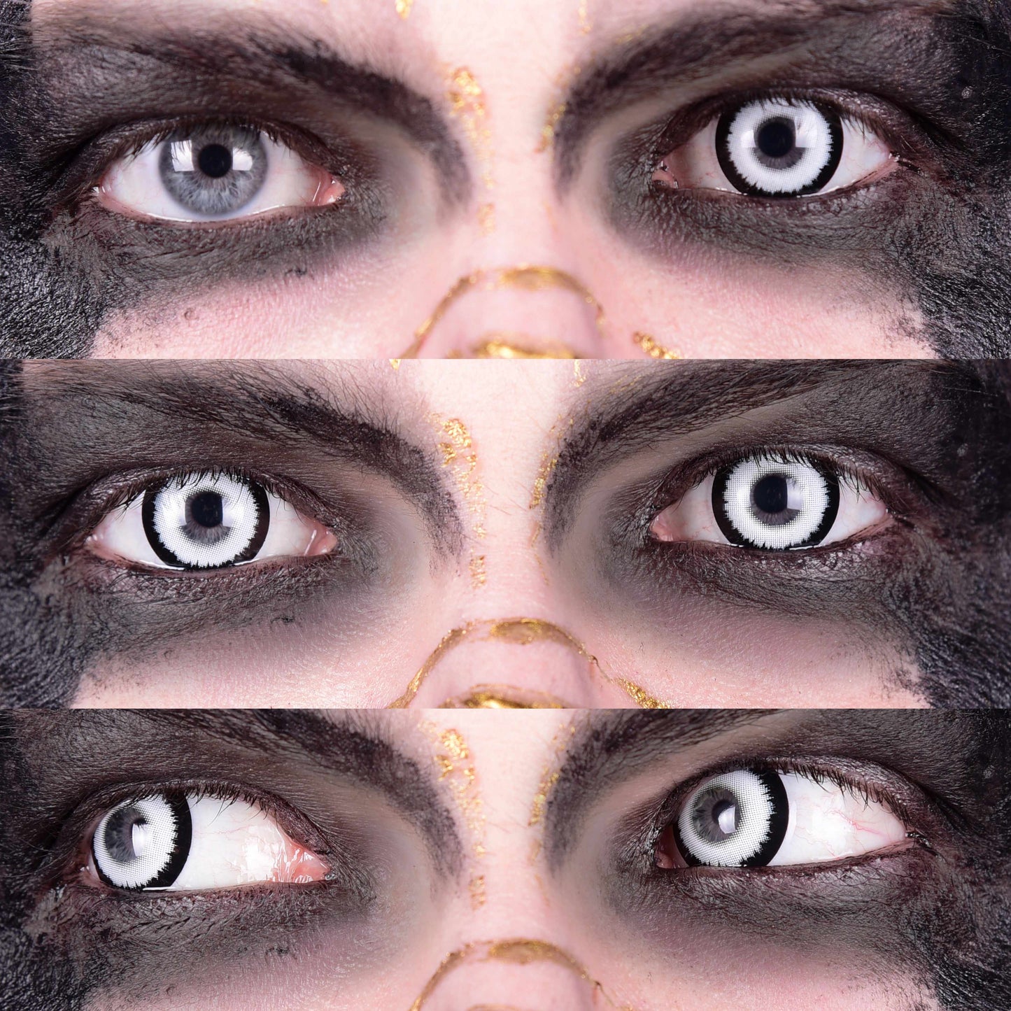 PRIMAL® Rx Werewolf III - White Prescription contact Lenses