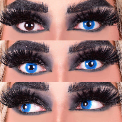 Alice in Wonderland Blue Contacts, Alice Blue Contact Lenses