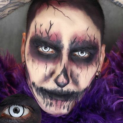 Zombie Contact Lenses, White Zombie Contact Lenses