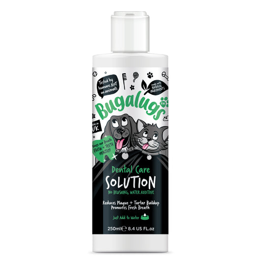 Bugalugs Dental Care Water Additive 250ml for Dogs & Cats