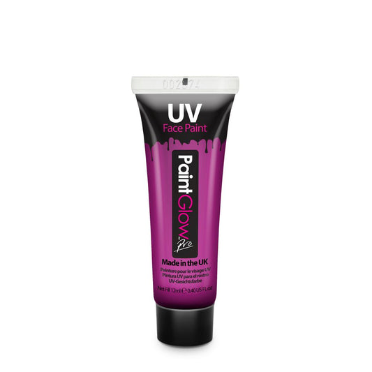 PaintGlow UV Face & Body Paint Purple 12ml
