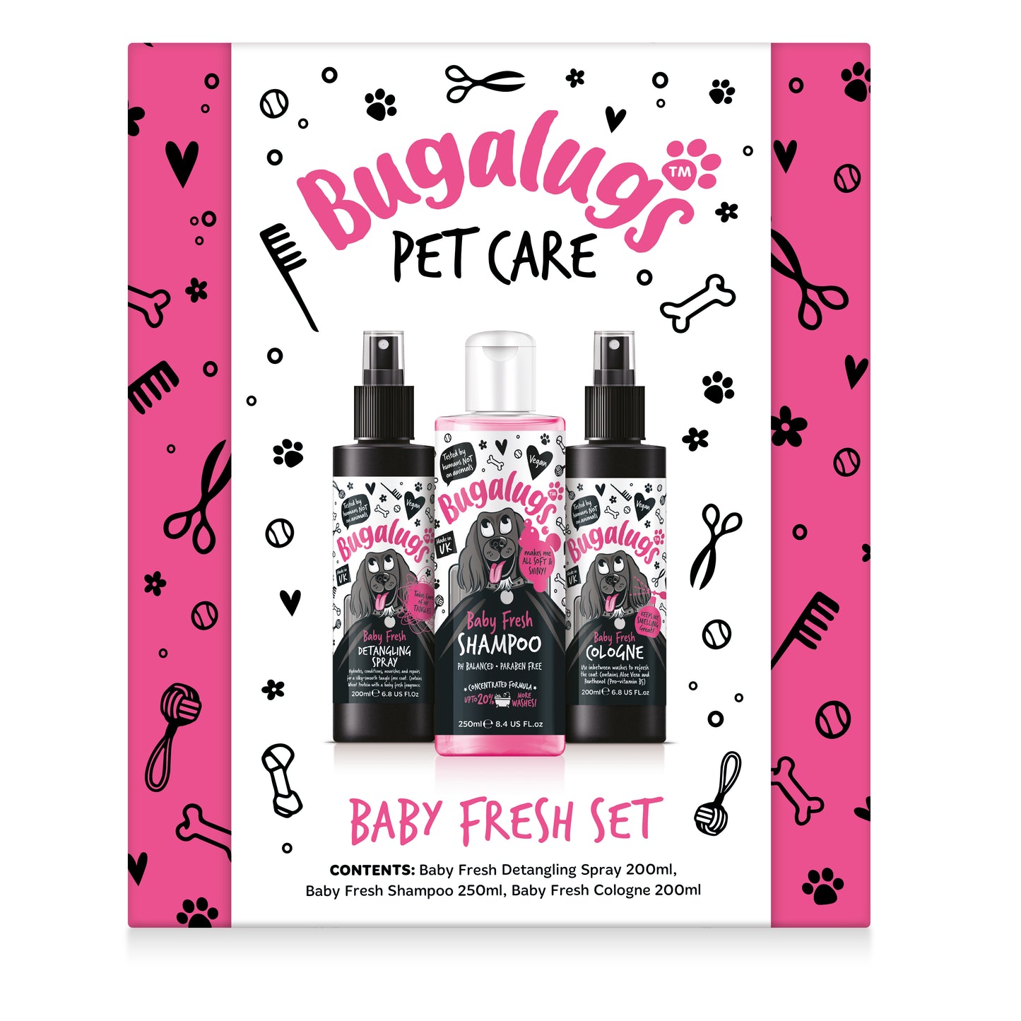 Bugalugs Baby Fresh Giftset (3 Pack)