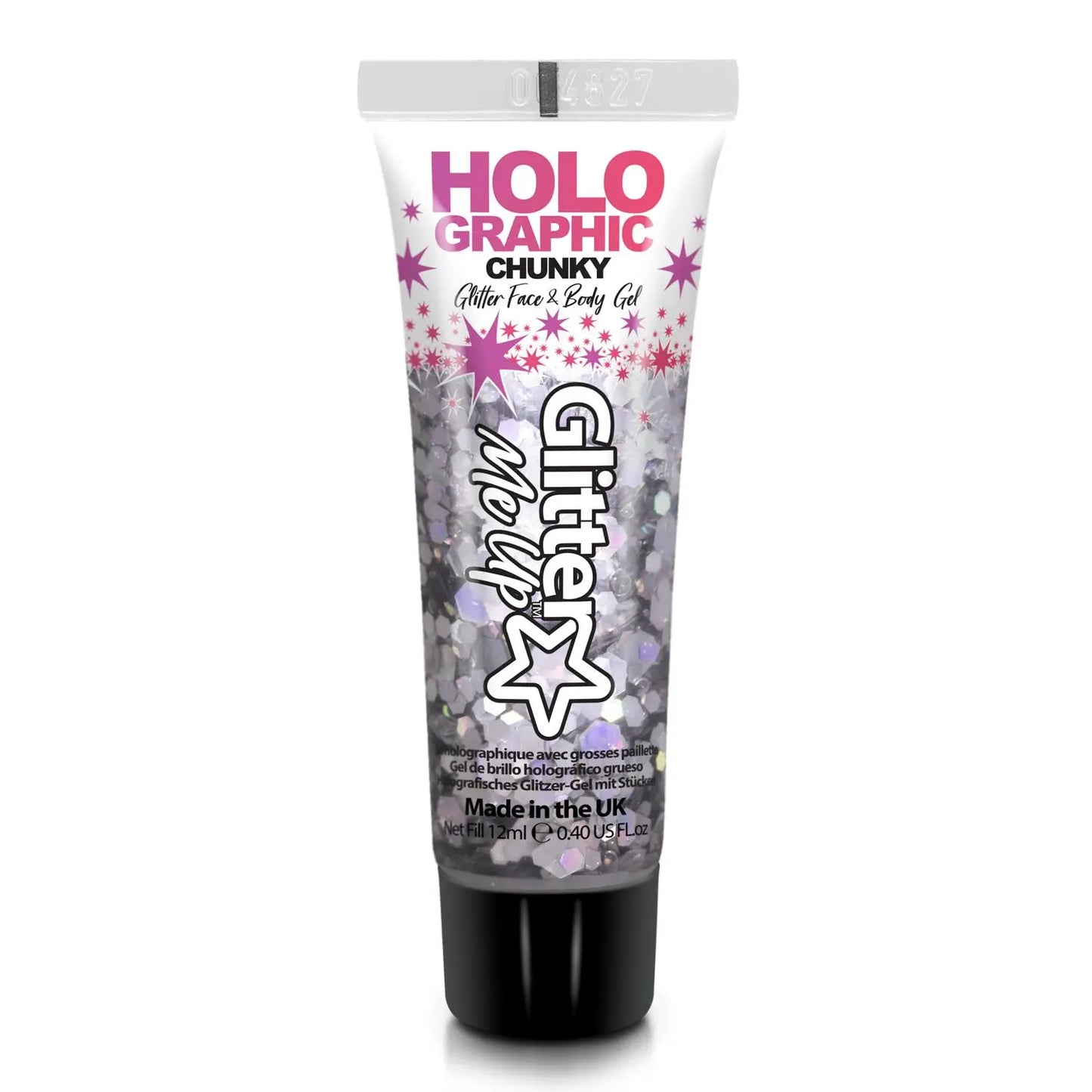 Glitter Me Up Holographic Chunky Glitter Gel Intergalactic 12ml
