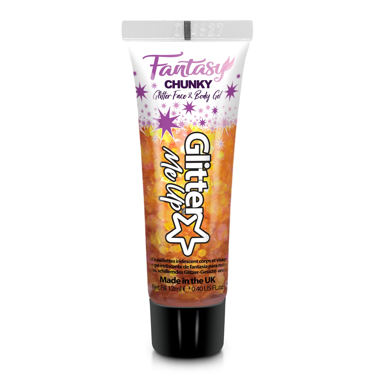 Glitter Me Up Iridescent Chunky Glitter Gel Dragon Heart 12ml