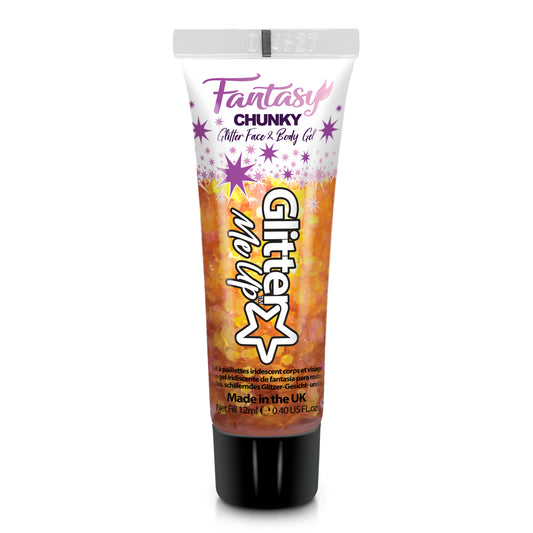 Glitter Me Up Iridescent Chunky Glitter Gel Dragon Heart 12ml