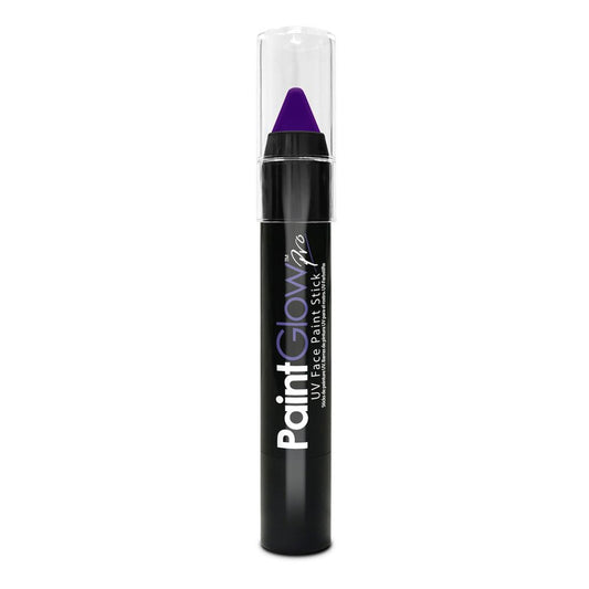PaintGlow UV Face & Body Paint Crayon Purple 3.5g