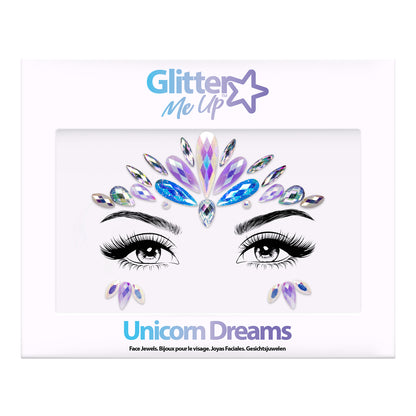 Glitter Me Up Face Jewels Unicorn Dreams