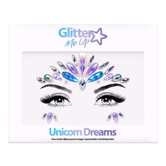Glitter Me Up Face Jewels Unicorn Dreams