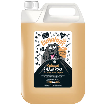 Bugalugs Oatmeal Dog Shampoo 5 Litre