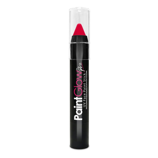 PaintGlow UV Face & Body Paint Crayon Pink 3.5g