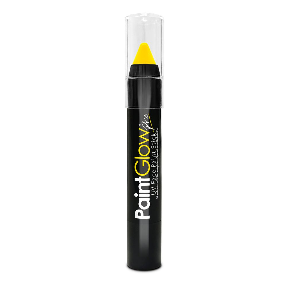 PaintGlow UV Face & Body Paint Crayon Yellow 3.5g