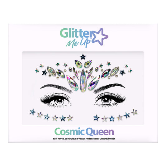 Glitter Me Up Face Jewels Cosmic Queen