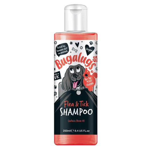 Bugalugs Flea & Tick Dog Shampoo 250ml