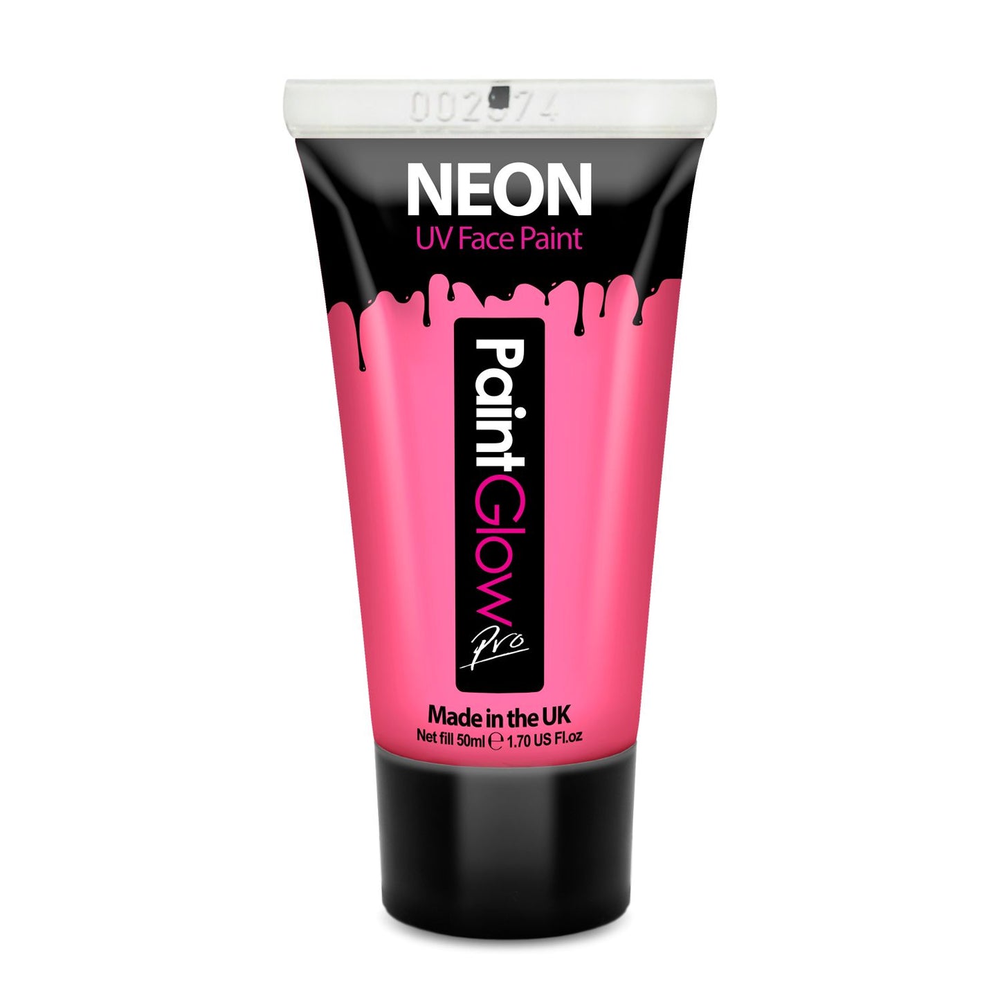 PaintGlow UV Face & Body Paint Pink 50ml