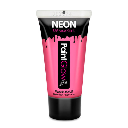 PaintGlow UV Face & Body Paint Pink 50ml