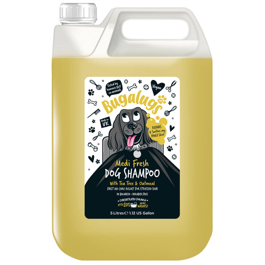 Bugalugs Medi Fresh Dog Shampoo 5 Litre