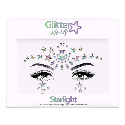 Glitter Me Up Face Jewels Starlight