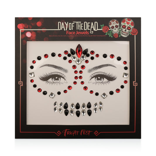 Fright Fest Face Jewels Day of the Dead