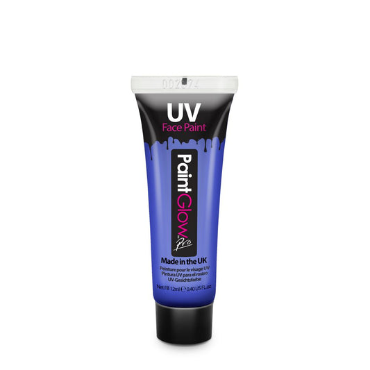 PaintGlow UV Face & Body Paint Blue 12ml