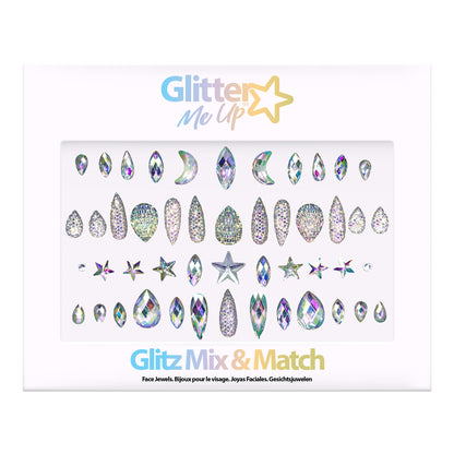 Glitter Me Up Face Jewels Glitz Mix & Match Gems