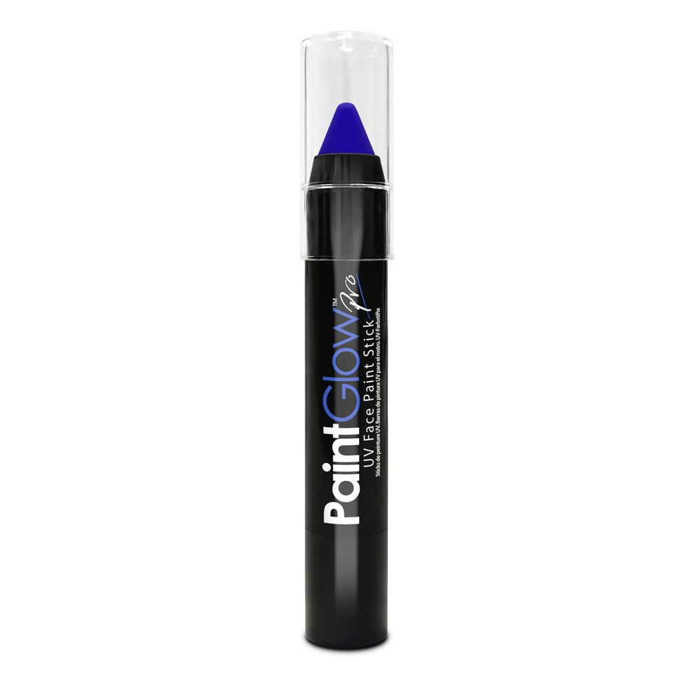 PaintGlow UV Face & Body Paint Crayon Blue 3.5g