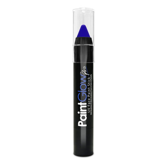 PaintGlow UV Face & Body Paint Crayon Blue 3.5g
