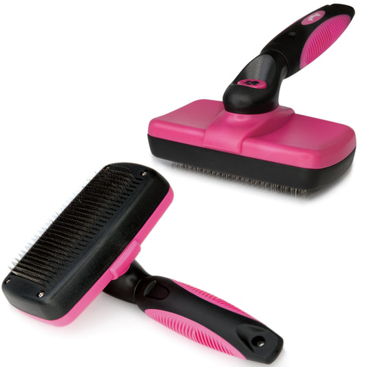 Bugalugs Pet Slicker Brush for Dogs & Cats