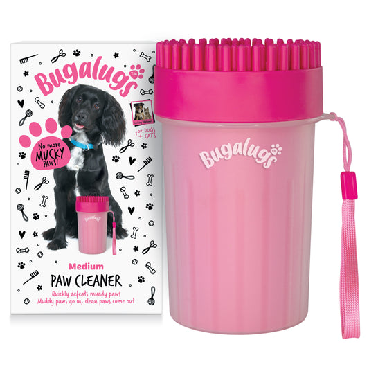 Bugalugs Paw Cleaner - Medium (Pink)