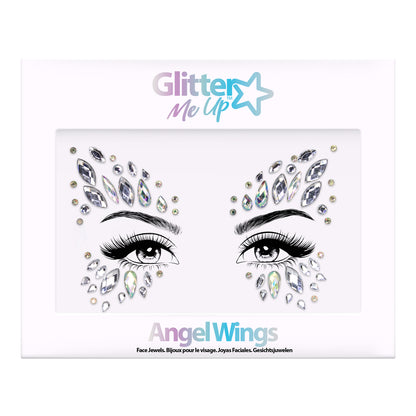 Glitter Me Up Face Jewels Angel Wings