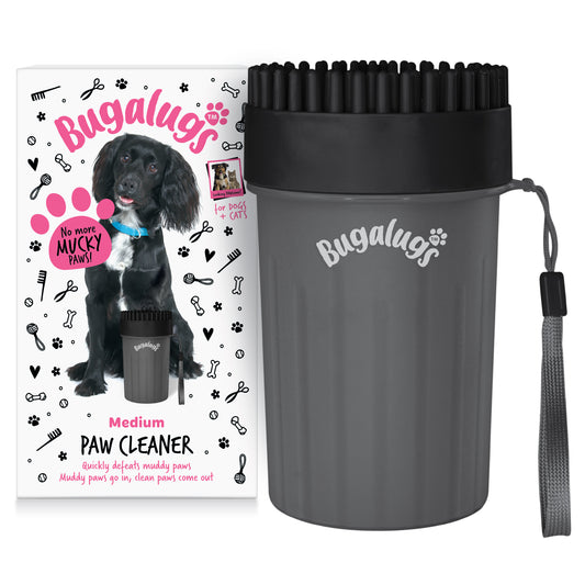 Bugalugs Paw Cleaner - Medium (Black)
